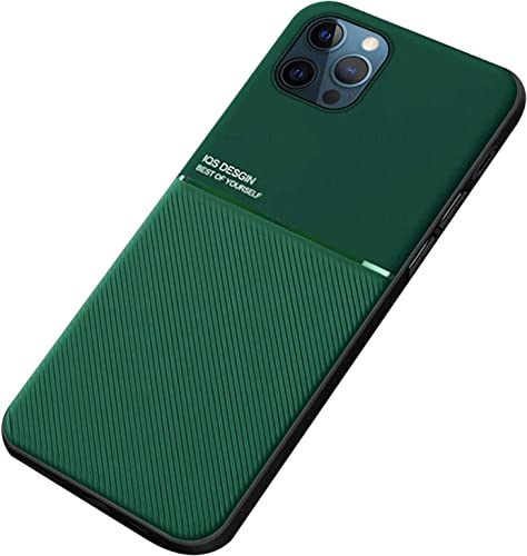 Coque iPhone 12 Pro Max verte idéale pour conduite avec fixation magnétique INFRI