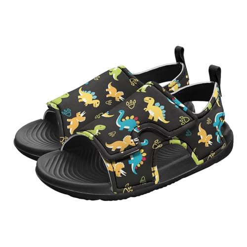 Kids Hook and Loop Sandals for Little Boys - Lightweight, Comfortable, Non-slip, Stable, for Walking and Beach3