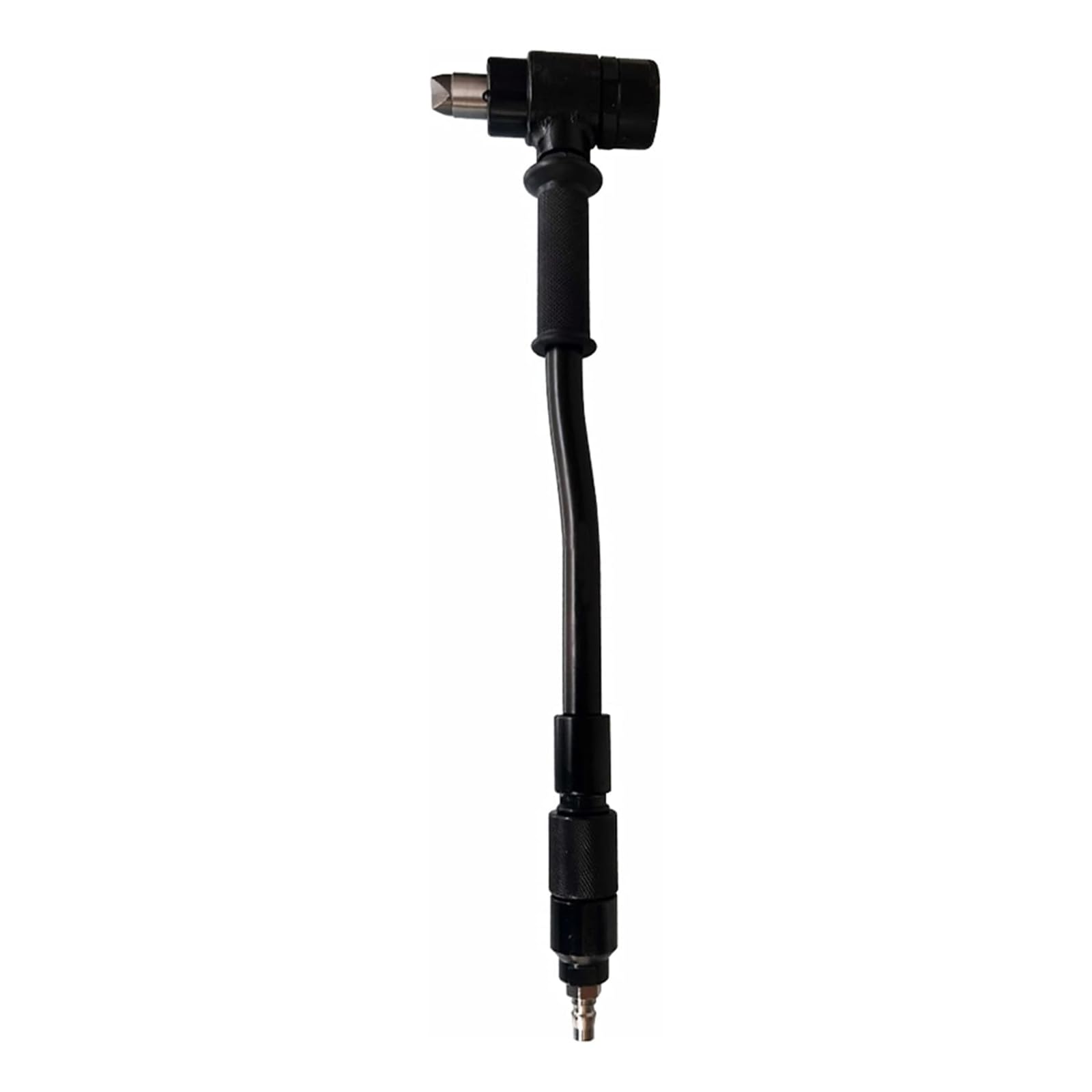 Jechensweet Black Burcgina Sc-2 Pneumatic Descaling Hammer, 3900Tpm Air Percussion Rust Remover Handheld Air Driven Hammer, Head Diameter 24Mm ,1