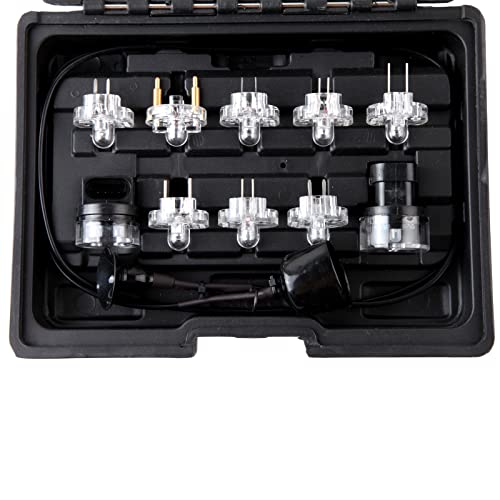 Kit de prueba de inyectores de combustible aleto para solucionar tirones en ruta 2