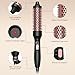 1 1/2 inch Thermal Brush, 410 F, Ionic Curling Iron Brush,Travel Curling Iron with Double PTC Heated Round Ceramic Tourmaline Ionic,Double Voltage Hair Culer