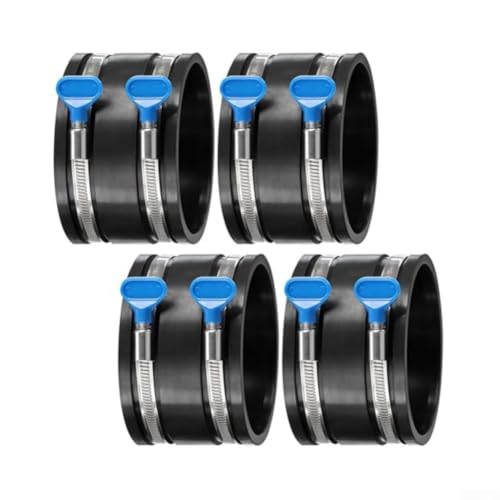 Conectores de manguera de liberación rápida de 13-19 mm para conductos de vacío y ventilación 4u 8
