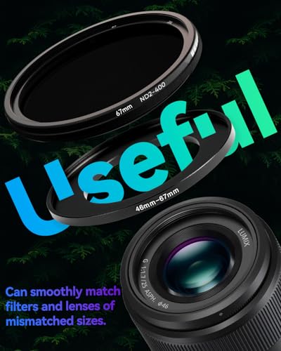 Image of 58-62mm Step-Up Ring Adapter, 58mm to 62mm Step Up Filter Ring for 58mm Lens Install 62mm ND CPL UV Camera Lens Filter(58mm-62mm)