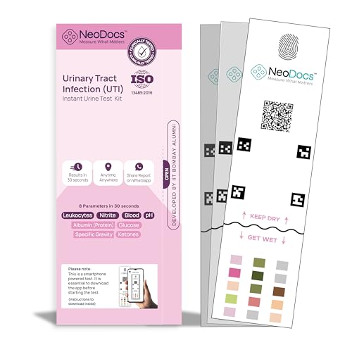 Neodocs UTI test kit for women | At home test | Results in 30 sec...
