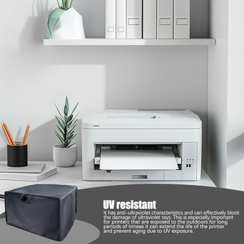 Cubierta para impresora con tela Oxford 210D protectora de polvo 4