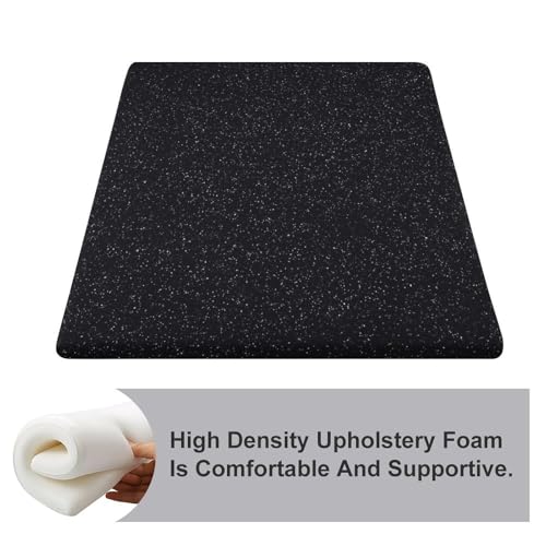 Coussin de bureau ergonomique contre mal de dos noir et lavable souple