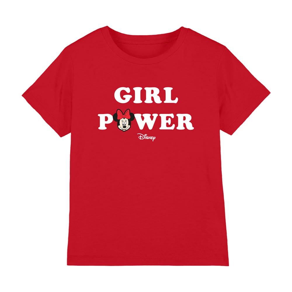 Disney T-Shirt - Kids - Cotton - Red - Size 12-13 Years