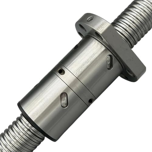 Husillo de bolas C5 DFU25 RM25 1000mm para ensamblaje mecánico CNC