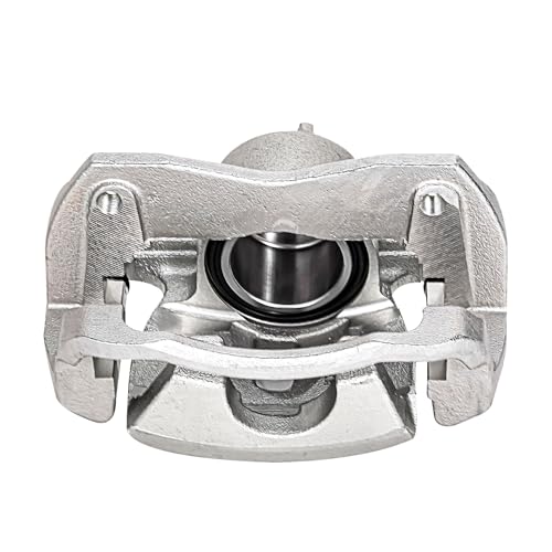 Image of Detroit Axle - Front Left Brake Caliper for Toyota RAV4 Matrix Mirai | Corolla iM Scion tC iM Pontiac Vibe Disc Brake Caliper with Bracket Driver Side Replacement