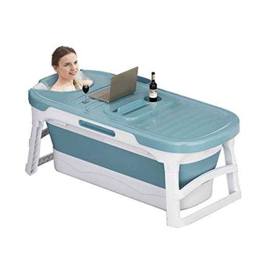 GLG Portátiles bañera for Adultos, Bañera Plegable de plástico portátil Bañera de...