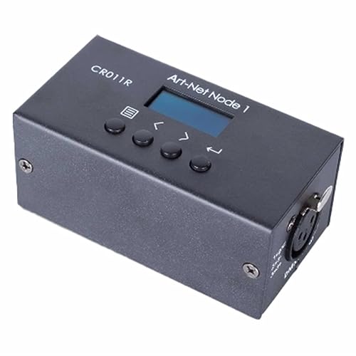 Ervic ArtNet Interfaz de control de iluminación DMX Ethernet bidireccional Controlador de iluminación Ethernet DMX 1, 500398041