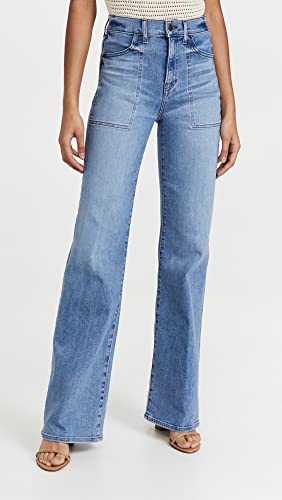 Veronica Beard Jean Women's Crosbie Wide Leg Jeans2