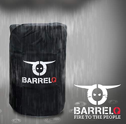 BarrelQ FBQ-S Housse de Protection pour Barbecue-Noir-Taille S