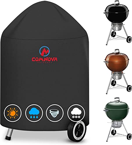 Comnova Charcoal Kettle Grill Cover for Weber 22-Inch BBQ