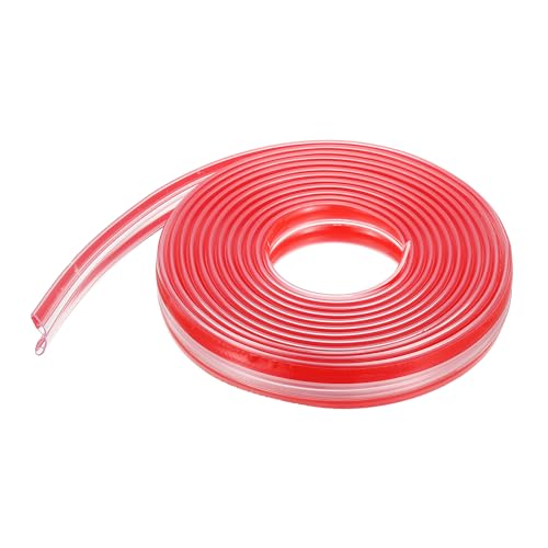 Image of PATIKIL Edge Protector Strip, 1.18IN x 16.4FT Children Proofing Silicone Soft Clear Corner Protectors Pre-Taped Strong Adhesive for Cabinets Tables Desk Drawers