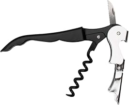 Mimo Style Saca Rolha Compacto 12cm, Composto Por Aço Inoxidável e Ferro. Resistente e Durável, Produto Prático, Pesa 50 gramas, Fácil de Transportar, Uso Doméstico e Profissional