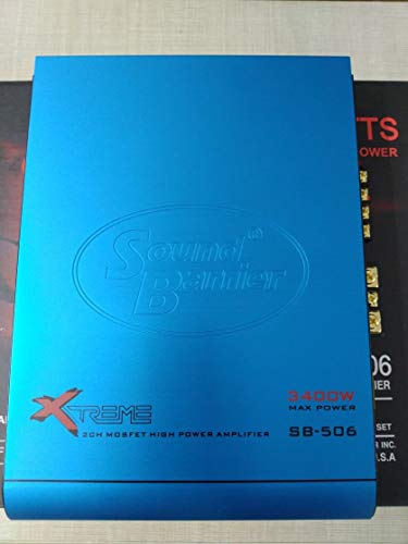 Image of ICR Sound Barrier of SB506-3400 Watts with 2 Channel Bridgeable Amplifier