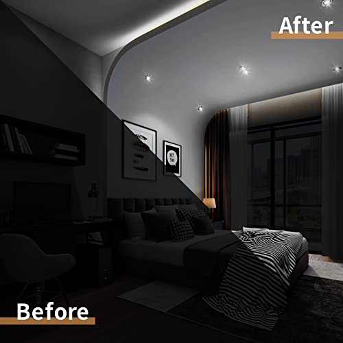 Image of LED Neon Lights Flexible White 16.4FT /5M 12V DC Waterproof Flexible LED NEON Light for Indoors Outdoors Decorm [Power Adapter Included]