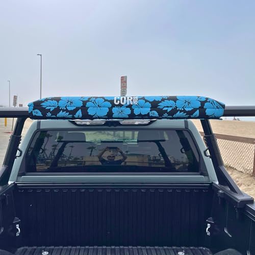 Image of COR Surf Aero Car Roof Rack Pads for Surfboard, Kayak, SUP, Snowboard, Surfboard, Paddleboard and Canoe for Large and Flat Style Aero Bars