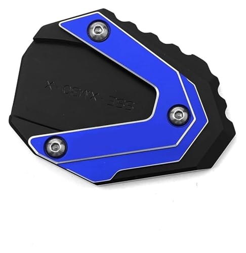 �p ���}�n XMAX300 XMAX125 XMAX250 XMAX 300 125 250 2017-2022 �I�[�g�o�C�L�b�N�X�^���h�p�b�h�T�C�h�X�^���h�v���[�g�R�����⏕ �T�C�h�X�^���h �L�b�N�v���[�g(K Blue)