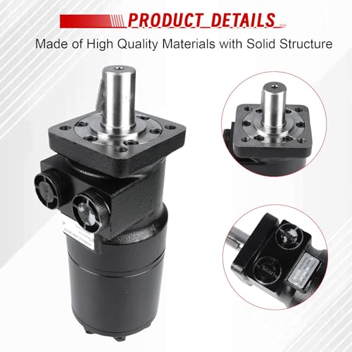 Image of Hydraulic Motor Assembly, 101-1016 1011016 101-1016-009 1011016009 Replacement for Eaton Char-Lynn H Series