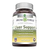 Amazing Formulas Liver Support 120 Capsules(Non-GMO,Gluten Free) Natural Herbal Cleansing Formulas...