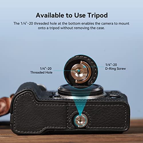 SMALLRIG X-T5 Half Case with Wrist Strap and Shutter Button - Image 3