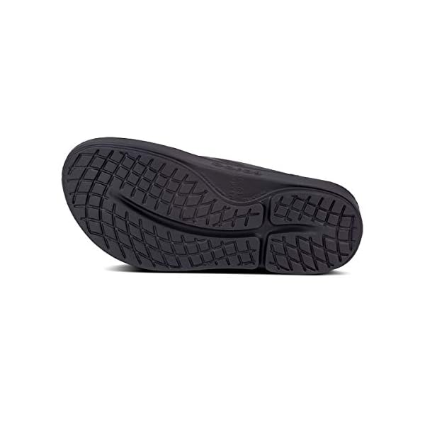 OOFOS-OOriginal-Sandal-Lightweight-Recovery-Footwear-Reduces-Pressure-on-Feet-Joints-Back-Machine-Washable OOFOS OOriginal Sandal, Black - Men’s Size 12, Women’s Size 14 - Lightweight Recovery Footwear - Reduces Stress on Feet, Joints & Back - Machine Washable