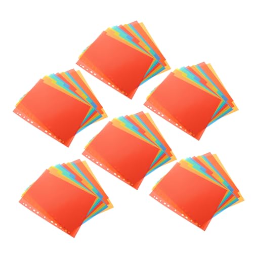LOORGVEL 6 Sets vX`bNy[W ^utŃt@Cd؂ CfbNXfBoC_[ ݉\ ސpoC_[I[KiC