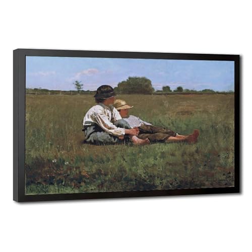 Tableau Winslow Homer pour habiller un mur vide de bureau facilement et sans effort