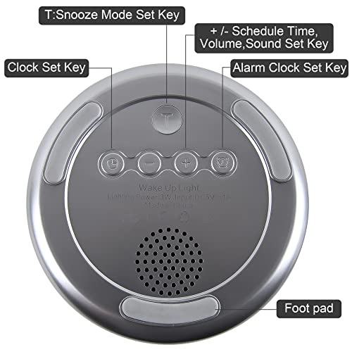 Winshine A200 Touch Wake Up Night Light With Sunrise Simulation Alarm Clock thumb #7