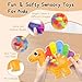 Color Sorting Toys Sensory Toys for Toddlers - 2 Pack Fidget Toys for Preschool Learning Activities, Cute Animal-Shaped Educational Montessori Toy for Kids, Squeeze Toys for with Color Stacking