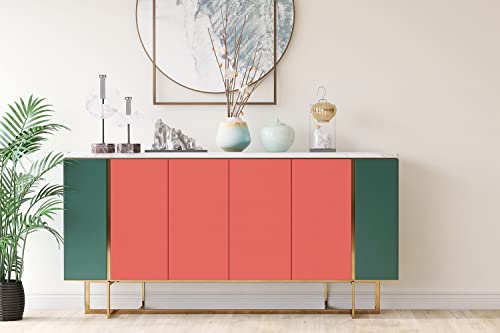 Lámina adhesiva 100x50cm naranja pastel: vinilo resistente para cómoda 4