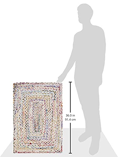 SAFAVIEH Tapete Decorativo de Algodón 2' x 3' miniatura 2