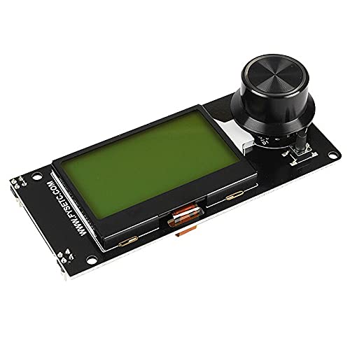 Lysee 3D Printer Parts & Accessories - Suitable for MKS MINI12864 LCD Display with SD Card Holder 3D Printer Accessories Supporting MarlinDIY - (Color: B)