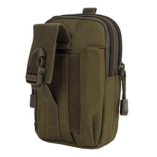 DYNWAVE Bolsa militar tática militar Molle à prova d'água para bolso para celular pochete mochila c