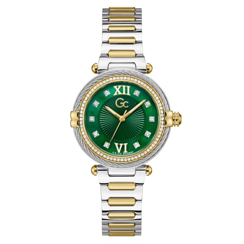 GC-Analog-Green-Dial-Womens-Watch-Z52002L9MF