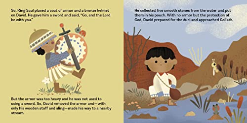 The Story of David and Goliath: A Parable of Courage and Faith (Little Bible Stories) - Image 4
