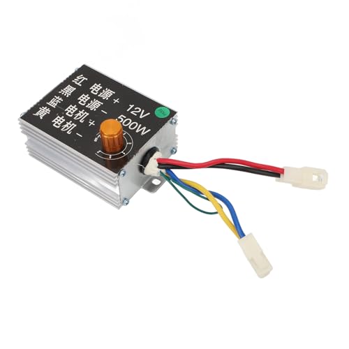 Controlador de motor de cepillo 12V500W EMUKOEP para entusiastas del bricolaje mecánico