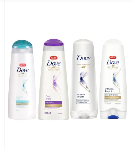Buy Dove Set Of 2 Shampoos & 2 Conditioners Online at Low Prices in