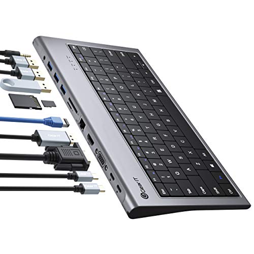 Amazon | GEARit キーボード 11-in-1 ハブドッキングステーション USB