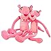 TIANLIYUN Almohada de Felpa Cristal de Terciopelo Pantera Rosa La Pantera Rosa muñeco de Peluche de Regalo de cumpleaños Día de San Valentín Cojín de Felpa (Color : B, Size : 60cm)