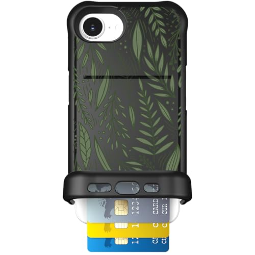 Scooch for iPhone 17e/16e Wallet Case Card Holder, Wingmate, Willow Garden
