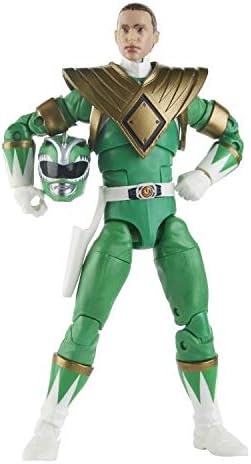 Miniatura 4 de Power Rangers Rayo Green Ranger vs. Masilla Patrulla 6" Higo Estándar