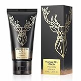 Male Enhancement Cream for Men, Body Gel for Private Part, Men's Re-Vitalize Enlargement Cream, Enhance Size and Performance – Get Bigger Thicker and Stronger (Maral XXL Gold)