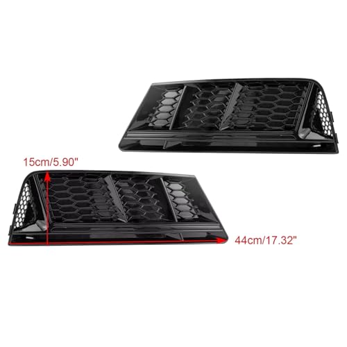 Calandre antibrouillard A4 B9 pour remplacer une grille cassée - 4