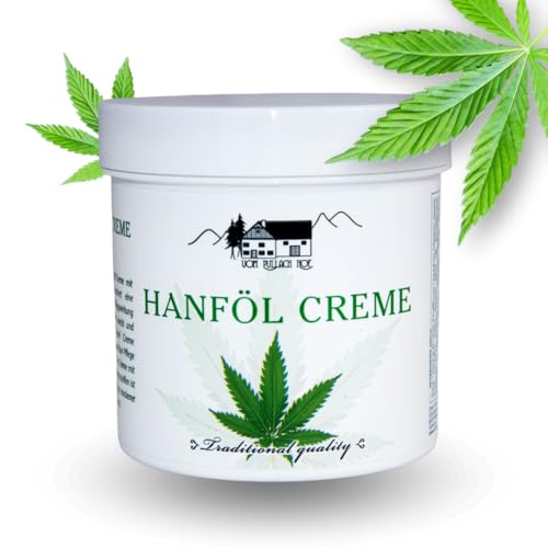 Crema Corporal con Aceite de Cáñamo Natural | Crema dolores Musculares y Articulaciones | Especial para Rodilla, Espalda y Hombros | Crema con efecto Antiinflamatorio | Uso Topico | 250ml