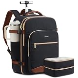 LOVEVOOK 40L Rolling Backpack
