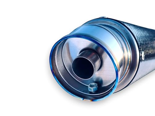 60.5MM Carbon Titanium Exhaust - Is titanium exhaust wrap worth it Review Image 6