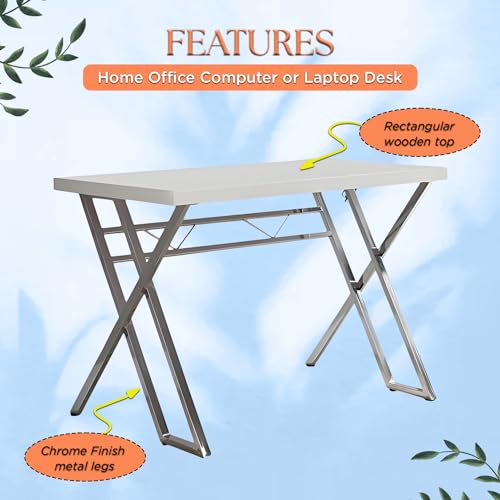 Kings Brand Furniture SAGINAW Modern Home Office Writing Workstation Computer Desk thumb #3